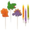 Mix velas aniversário dinossauros