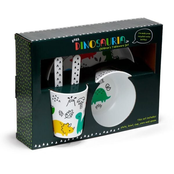 Set de 5 peças mesa Dinosauria