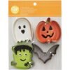Cortadores de bolachas Halloween Wilton Set/4