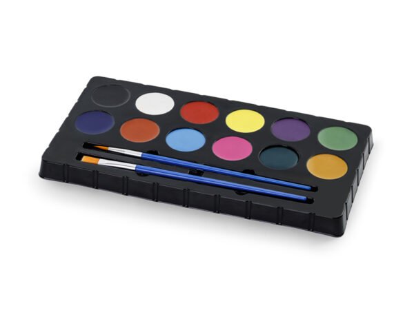 Pinturas faciais, 12 cores