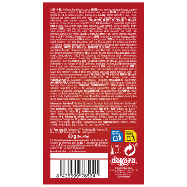 Duo Dipper Chocolates Natal 2X40gr - Image 4