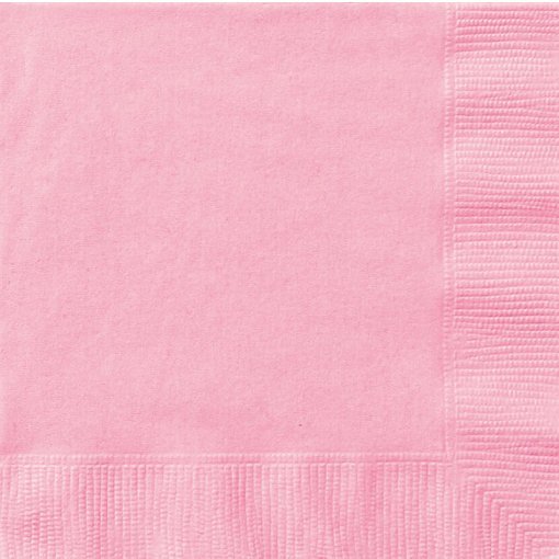 Guardanapos 33cm rosa 20 un