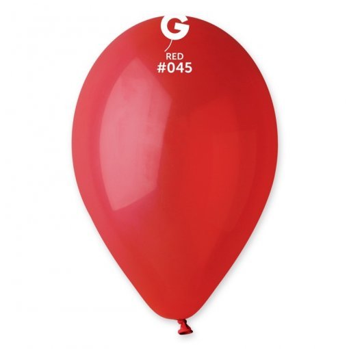 Balão latex 12" vermelho