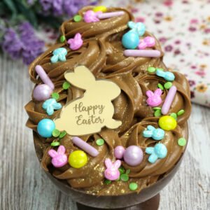 Aplique acrílico coelhinho Páscoa 4 un