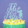 Topper acrílico Feliz Páscoa