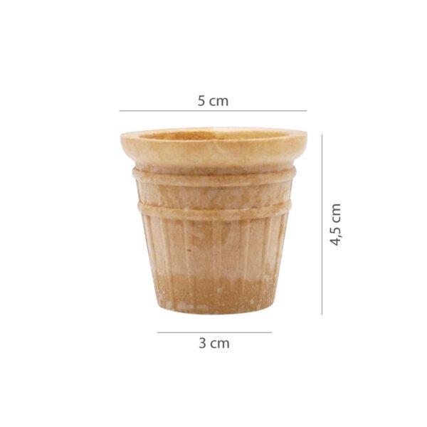 Copos de Bolacha de Baunilha – 18 un. | Sem Açúcar - Image 3