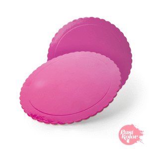 base bolo redonda fucsia