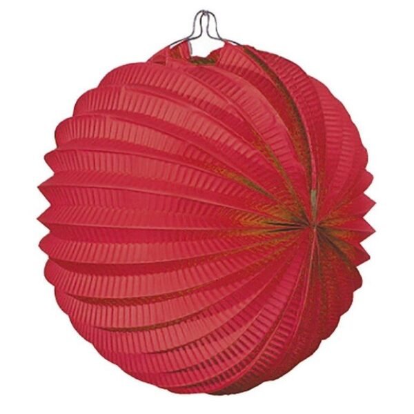 Balão de Papel 22cm – Vermelho