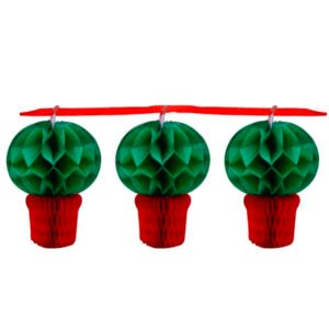Grinalda Manjericos de Papel – 3m