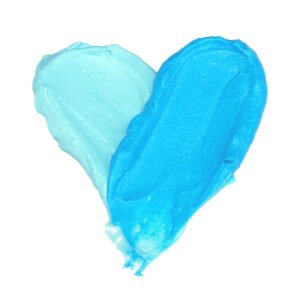 corante gel azul claro