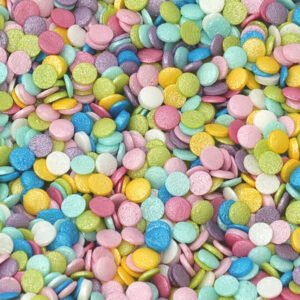 Confettis de Açúcar Coloridos – 55g