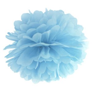 pompom azul