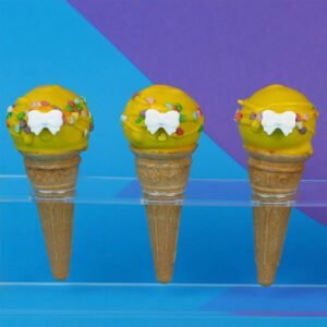 mini cones baunilha