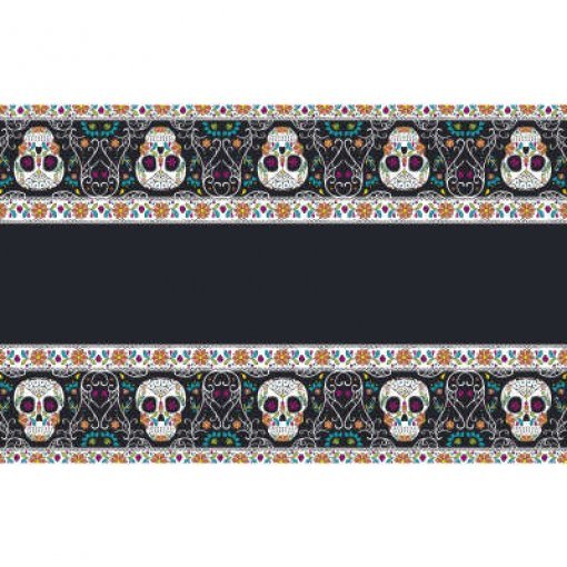 toalha halloween caveira dia mortos