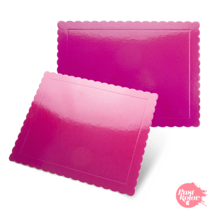 Base Retangular Fucsia 40x30cm – 3mm