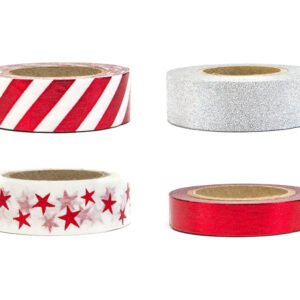 washi tape fita decorativa natal
