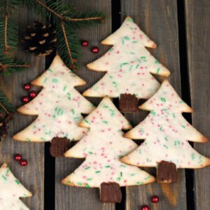 bolachas baunilha natal