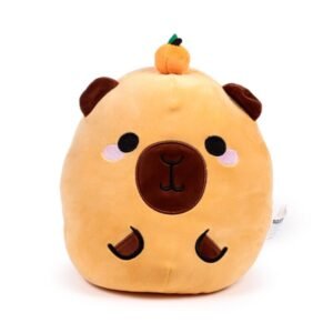 Pelúcia capivara Squigdlys Adoramals macia e fofa