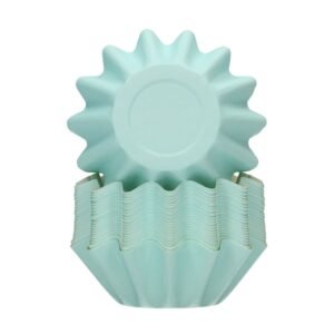 Cápsulas cupcakes Bloom Funcakes azul pastel 48 unidades