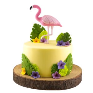 Pasta de açúcar LoveeeSensation amarelo limão 250g para cobertura e decoração de bolos.