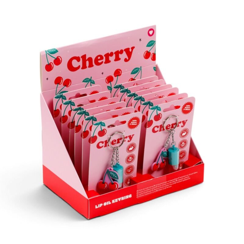 Porta-Chaves com Óleo Labial Cherry - Image 2