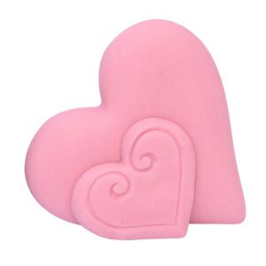Pasta de açúcar rosa Just Add Love 250 g para cobertura e decoração de bolos.