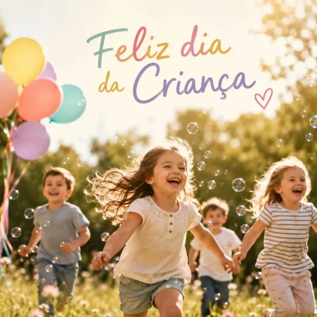 Feliz Dia da Criança! 🎈💛

Que nunca nos falte a capacidade de sorrir, imaginar, brincar e encontrar alegria nas pequenas coisas ✨

E para tornar este dia ainda mais especial, hoje as crianças que fizerem uma comprinha na Muffin recebem um mini balão surpresa 🎈

Esperamos por vocês entre as 15h e as 19h.

#muffin_partystore #diadacriança